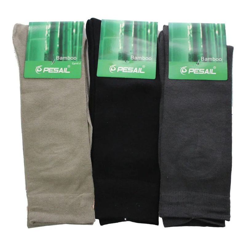 GARSIL - 6 Pare De Calcetines Para Hombres Con Fibra De Bambú - Sin Costuras