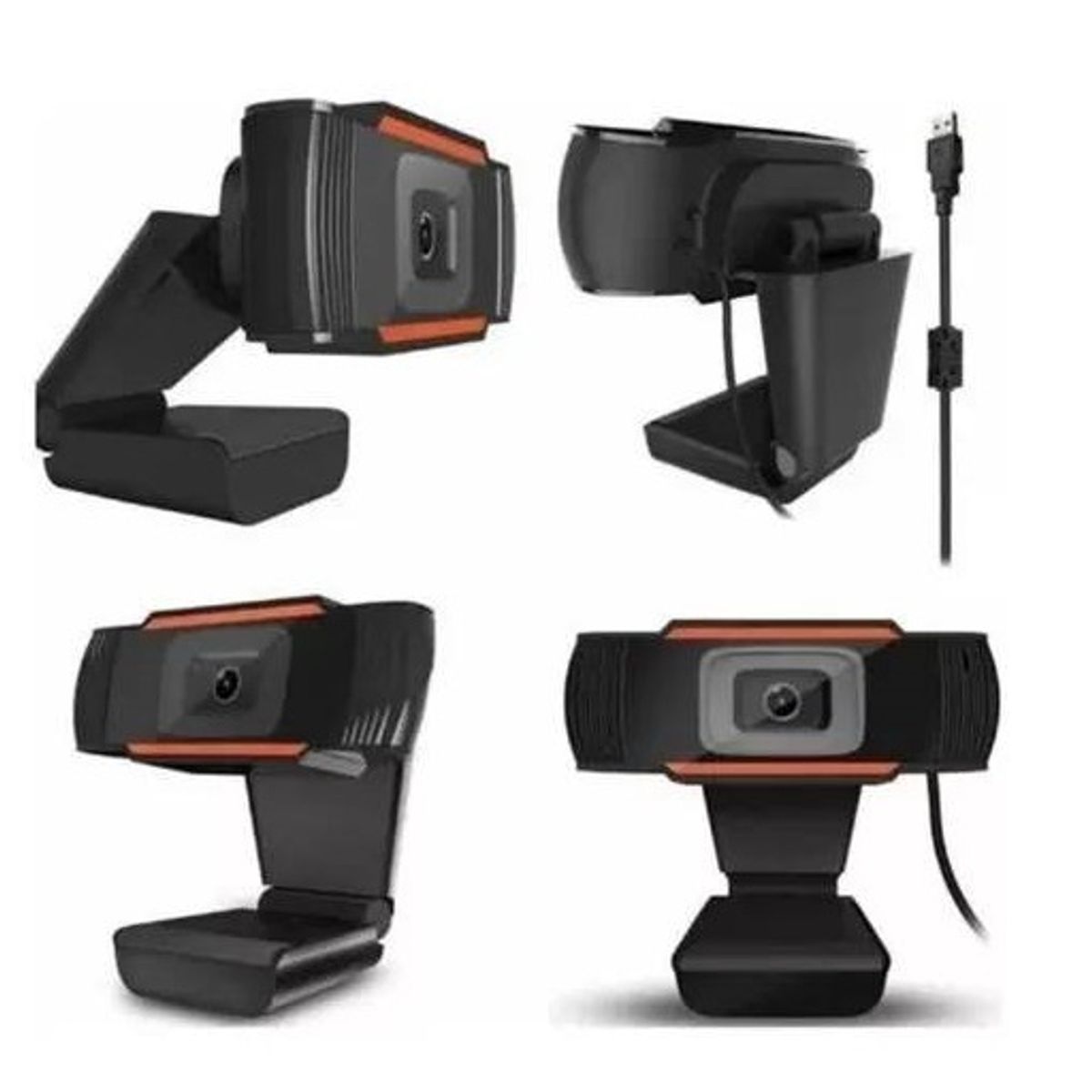 GENERICO - Camara web Usb con microfono full Hd 1280x720