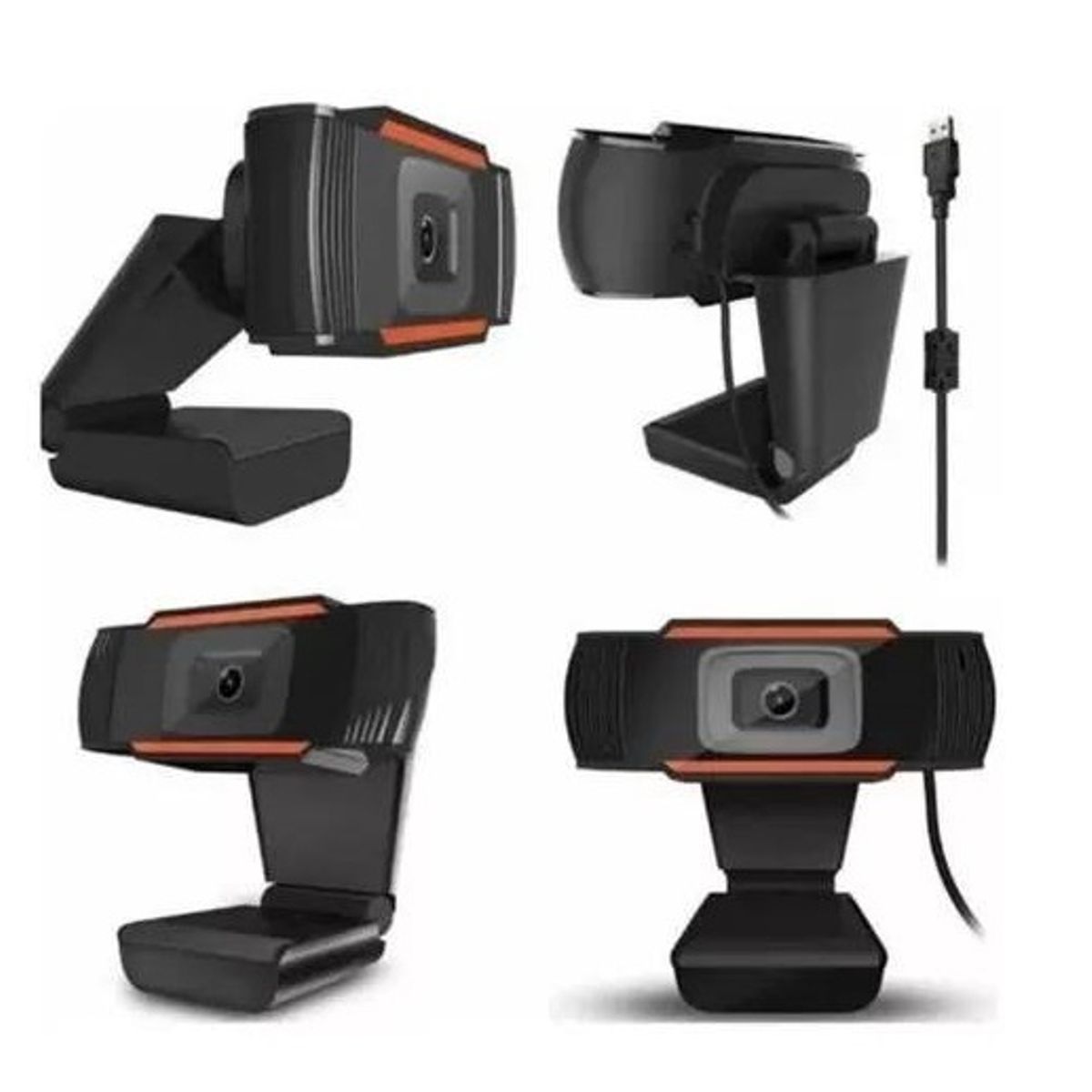 GENERICO - Camara web Usb con microfono full Hd 1280x720