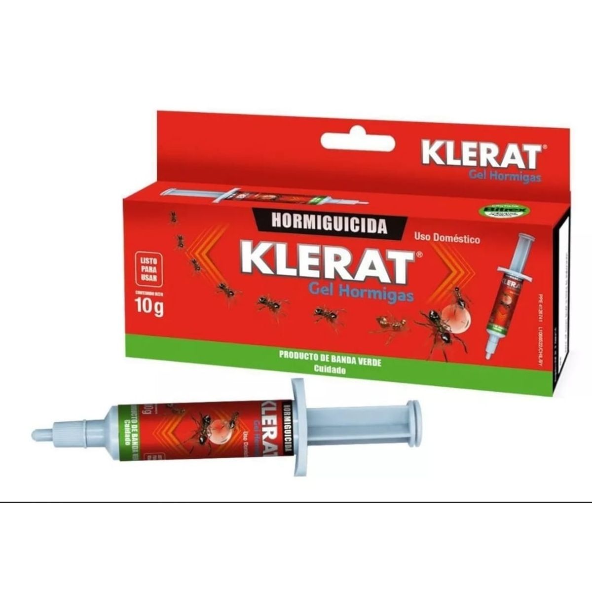 KLERAT - Hormiguicida Klerat, Gel Hormigas, 10 gr.