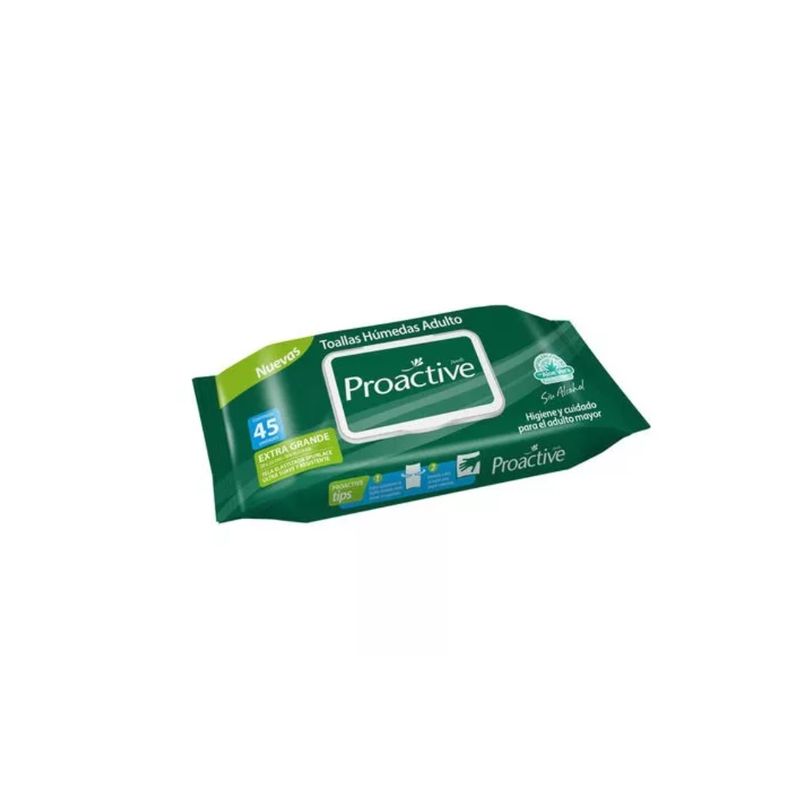 GENERICO - Caja De Toallas Húmedas, 6 Paquetes Proactive