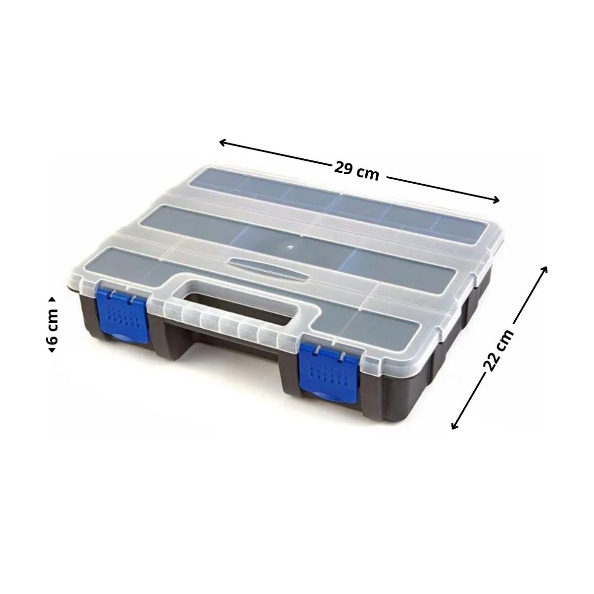 GOODYEAR - Caja de herramientas 4 piezas Goodyear