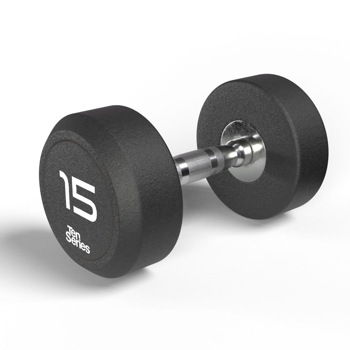 TEN SERIES - Mancuerna Round Steel 15 Kg Ten Series