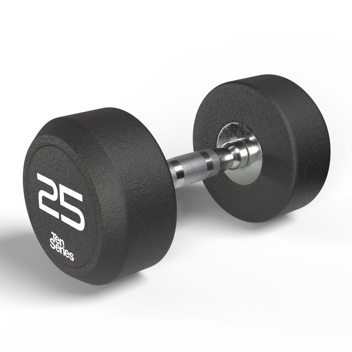 TEN SERIES - Mancuerna Round Steel 25 Kg Ten Series