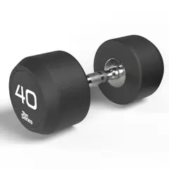 TEN SERIES - Mancuerna Round Steel 40 Kg