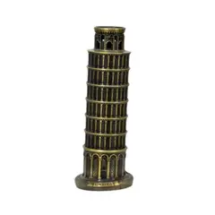 GENERICO - Estatua Torre De Pisa Escultura Decoración Regalo 21cm Largo