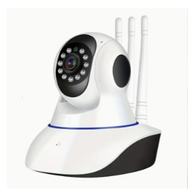 GENERICO - Camara Ip 3 Antenas Wifi Hd 360 + Memoria 64 GB app Yoosee