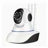 GENERICO - Camara Ip 3 Antenas Wifi Hd 360 + Memoria 64 GB app Yoosee