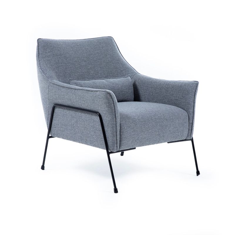 THE POPULAR DESIGN - SILLON OMER GRIS TPD