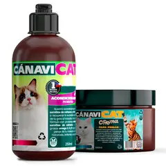 CANAVILAYER - Pack Suave Gato Acondicionador más Crema Peinado.