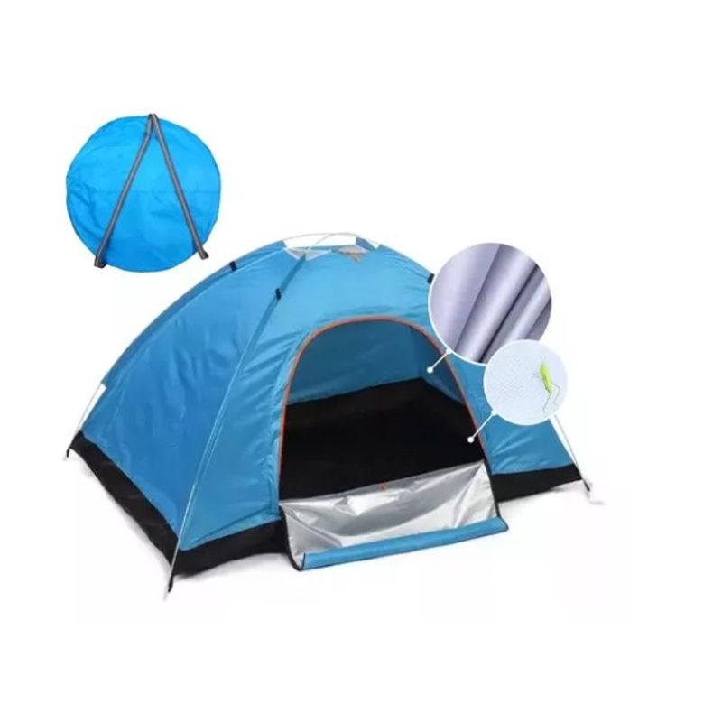 GENERICO - Tienda Carpa Automática Impermeable 1 Persona Camping Caza