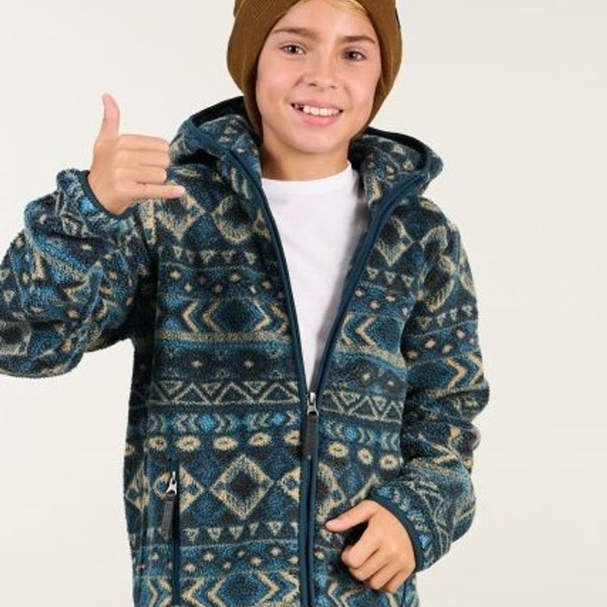 POLEMIC - Poleron niño Polar rustic sherpa Polemic