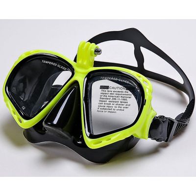 Imagen 2 del producto Lentes de Snorkel Amarillo Fluorecente cámara deportiva Gopro u otras