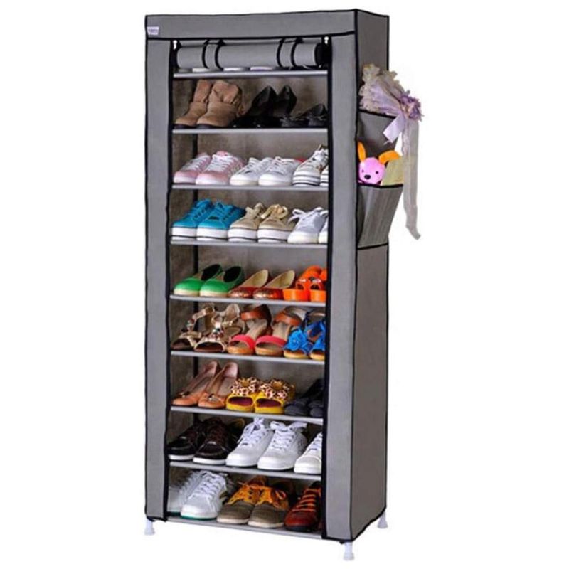GENERICO - Organizador Armario Zapatera 10 Niveles 30 Pares 158x58x30cm