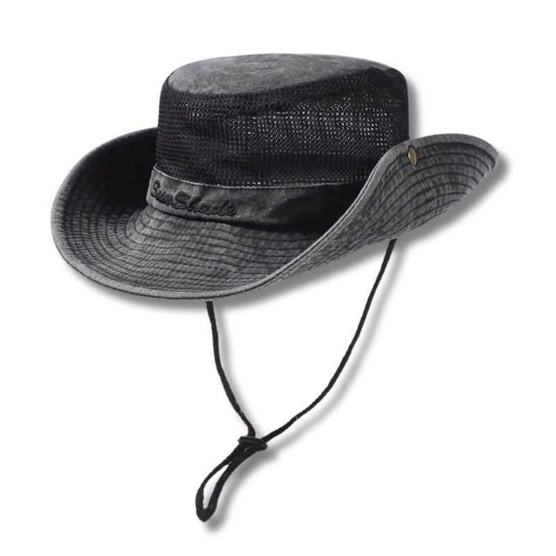 COLETTE - Gorro Bucket Hat Pescador Safari Sunshade Algodón