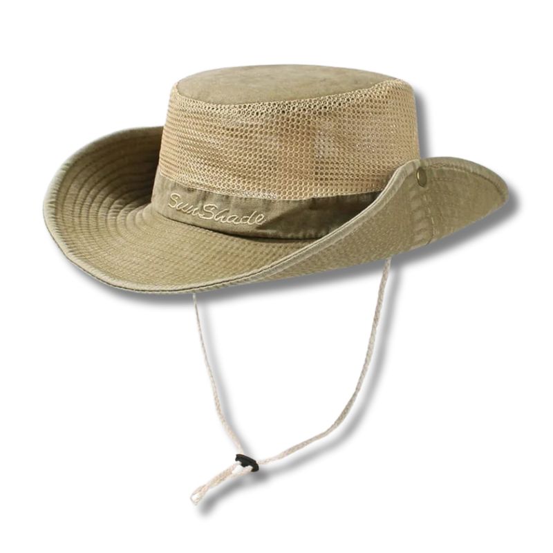 COLETTE - Gorro Bucket Hat Pescador Safari Sunshade Algodón