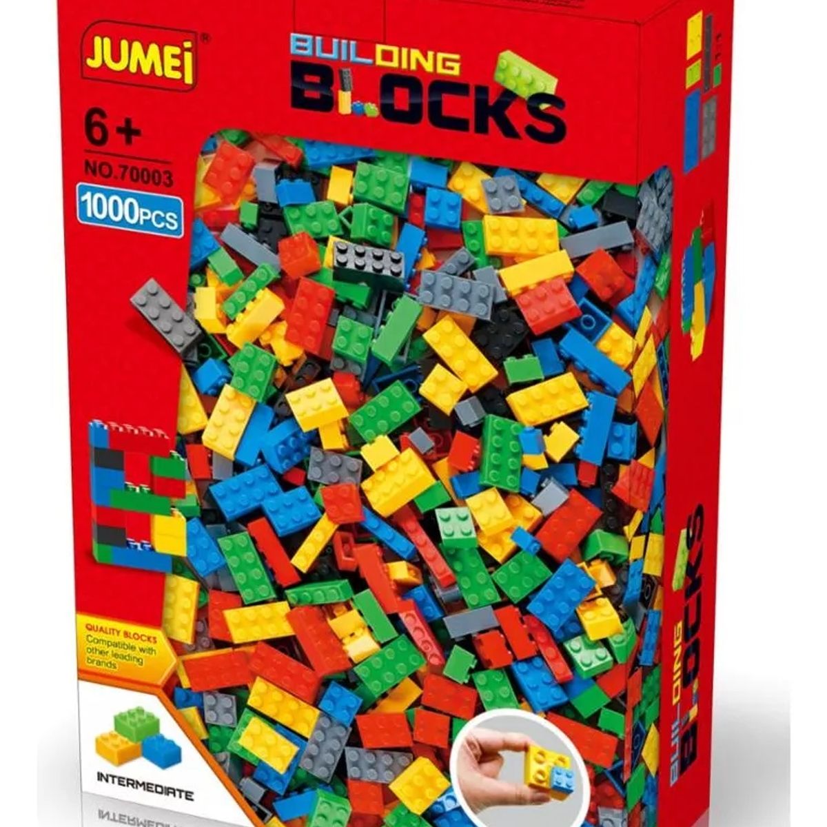 GENERICO - Bloques Tipo Leg 1000 Piezas De Construcción