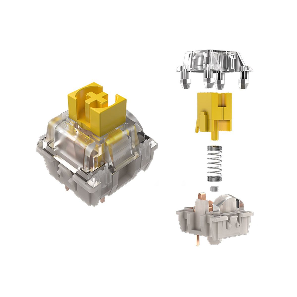 RAZER - Kit de 36 Switch Razer Yellow Linear 3era Generacion 3 pines