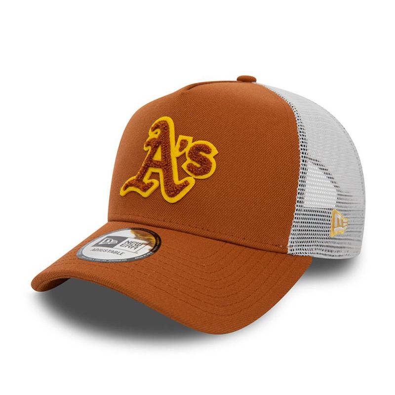 NEW ERA - Jockey Oakland Athletics MLB 9Forty Med Brown New Era