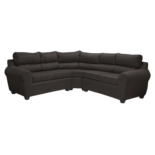 GENERICO - Sofá Seccional Dubai Chocolate 5 Cuerpos