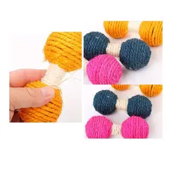 GENERICO - Mancuernas De Cuerda De Sisal Para Gatos Y Mascotas