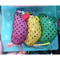 GENERICO - Juguete Raton De Peluche Para Gatos 3 Unidades