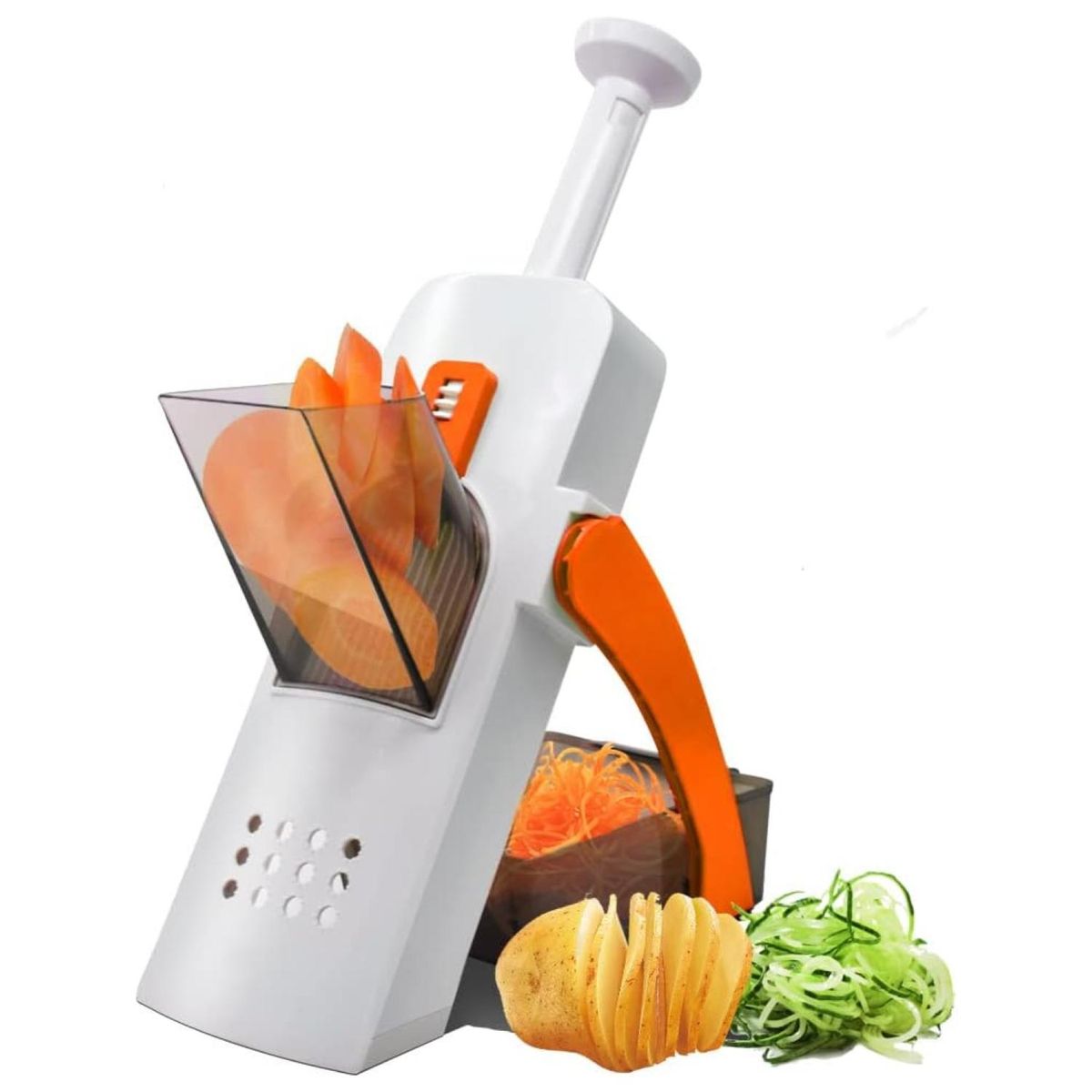 GENERICO - Cortadora Y Rebanadora De Verduras Slicer Con Recipientes