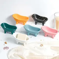 CAP DOR - Jabonera Tina Decorativa Naranja