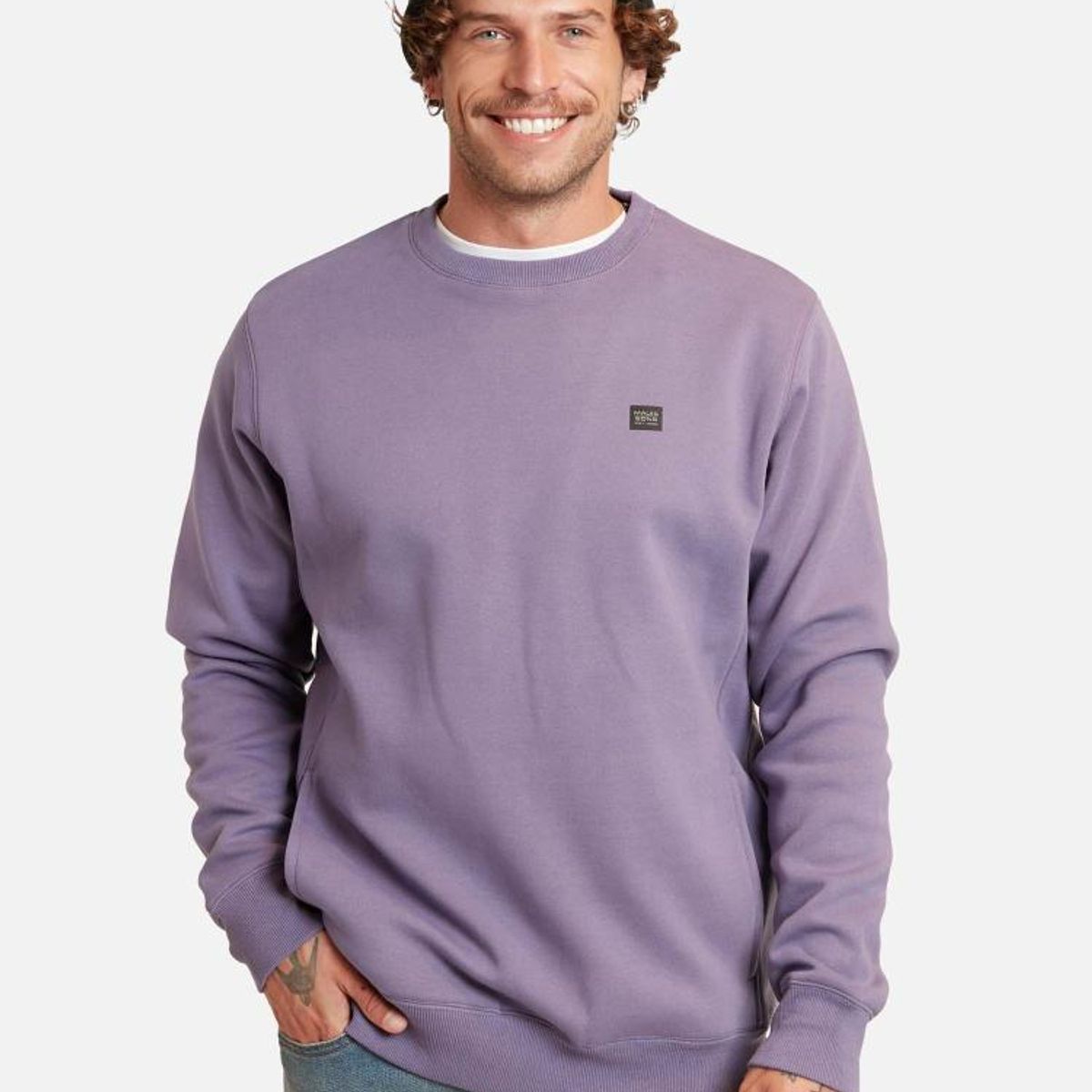 MAUI AND SONS - Poleron Maui Bonded Rc Morado Maui And Sons - Morado