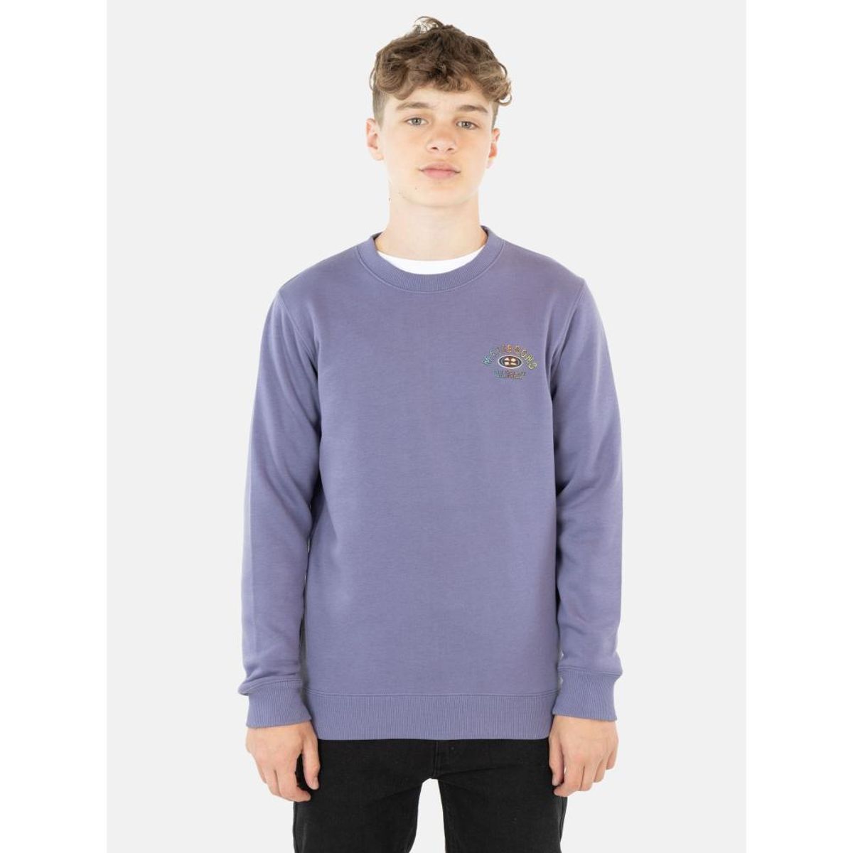 MAUI AND SONS - Poleron Logo Gradient Young Morado Juvenil Maui And Sons