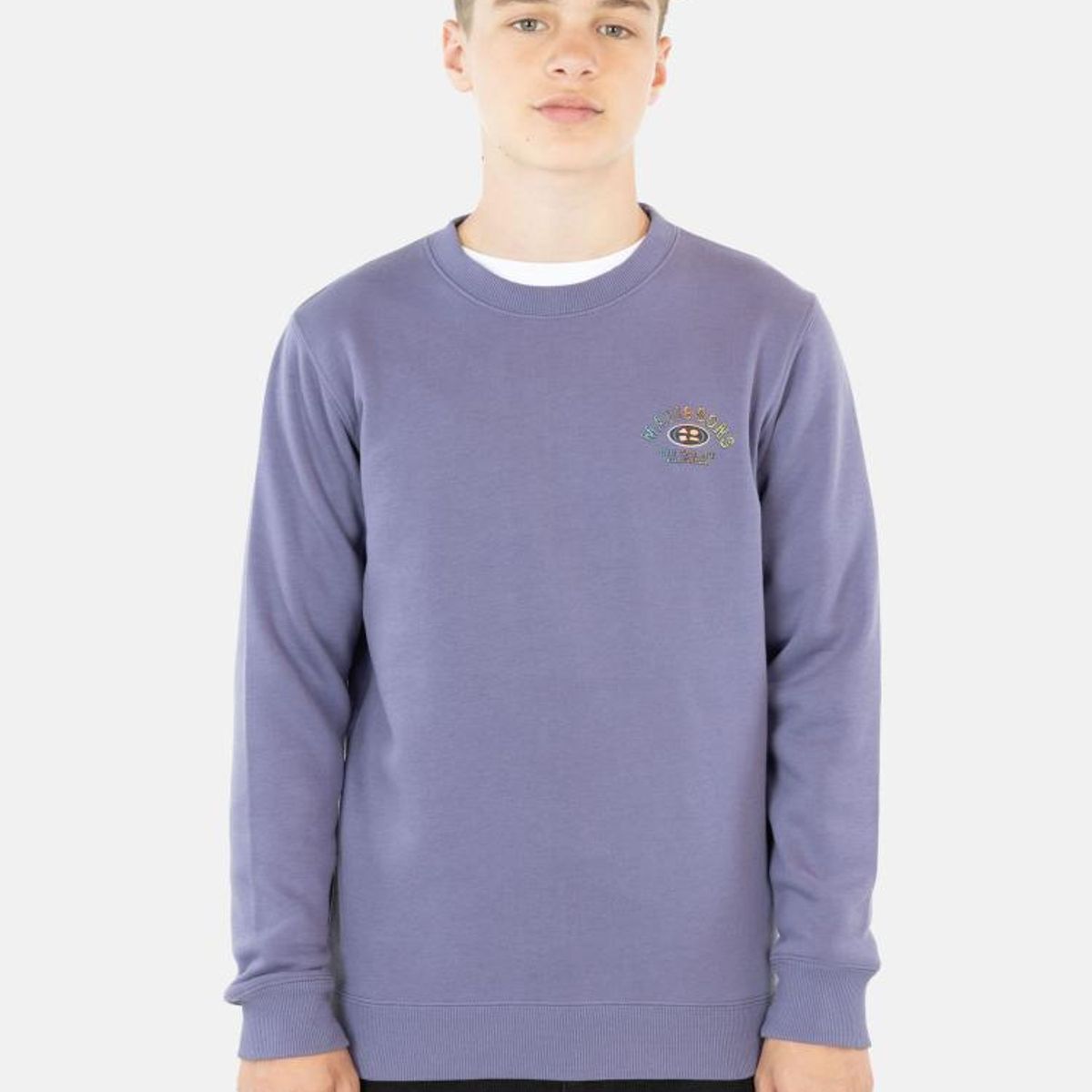 MAUI AND SONS - Poleron Logo Gradient Young Morado Juvenil Maui And Sons