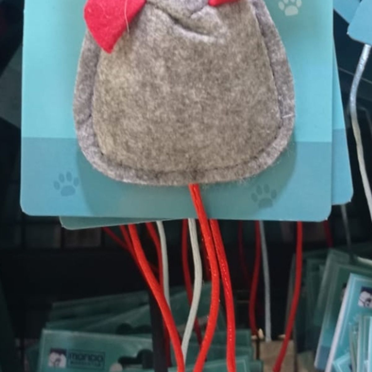 GENERICO - Juguete Para Gatos De Tela Forma Raton