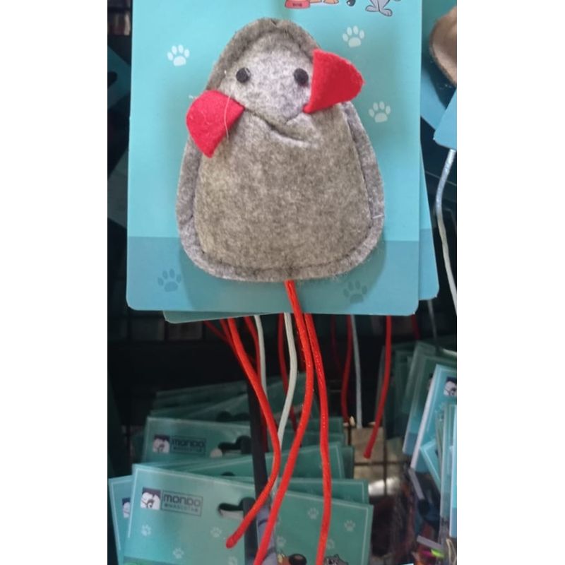 GENERICO - Juguete Para Gatos De Tela Forma Raton