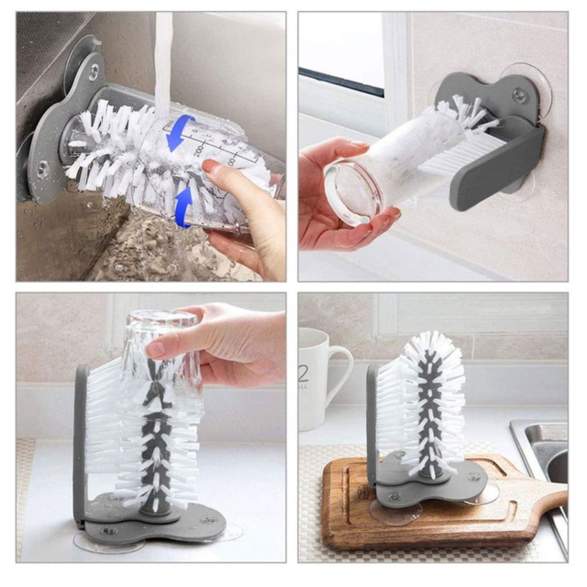 GENERICO - CEPILLO LAVA VASOS Y COPAS