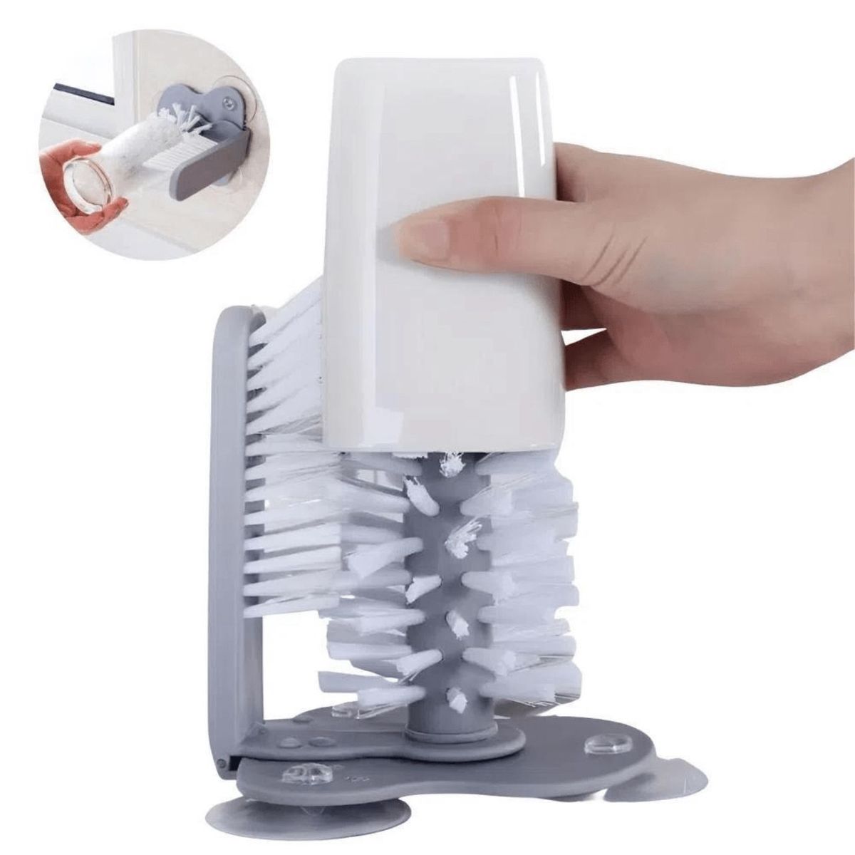 GENERICO - CEPILLO LAVA VASOS Y COPAS