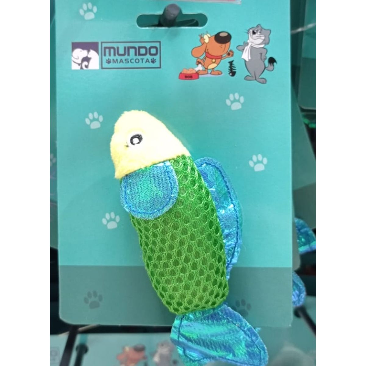 GENERICO - Juguete Para Gatos De Hilo En Forma De Pez