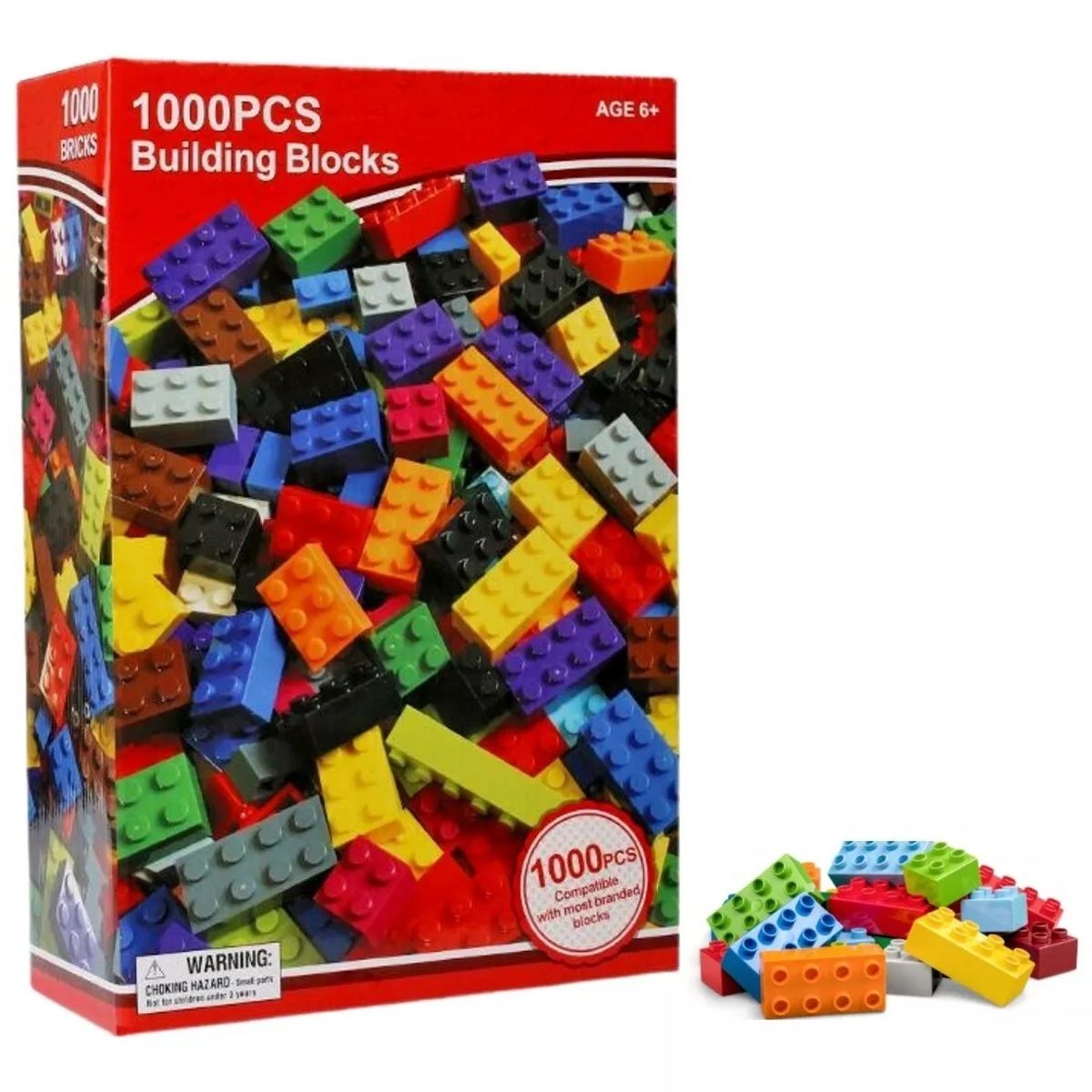 GENERICO - Bloques De Construcción Tipo Leg 1000 Piezas