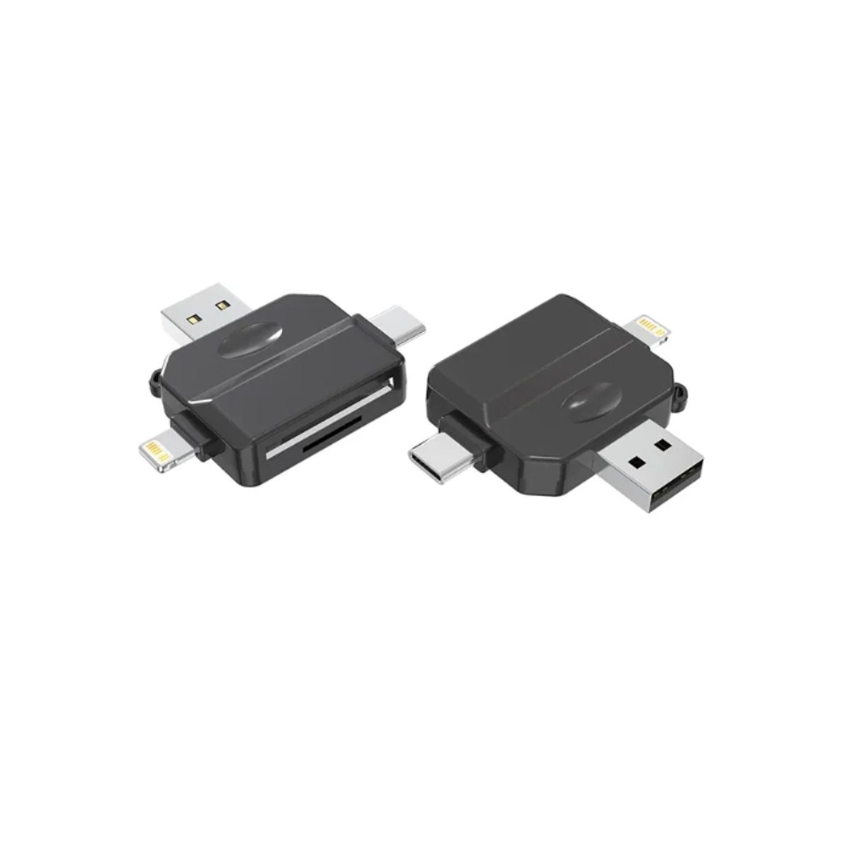 EON - Lector Tarjetas Sd Para iPhone / iPad / Tipo C / Usb 4 En 1