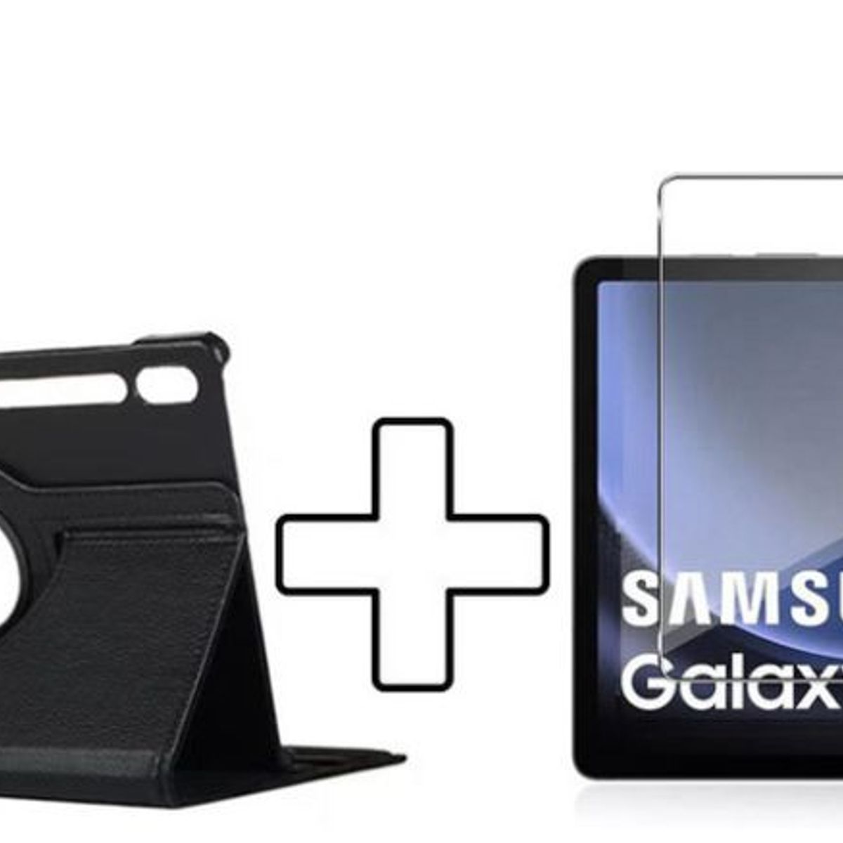GENERICO - Carcasa Giratoria + Lamina Para Samsung S9 Fe 10.9 Pulgadas