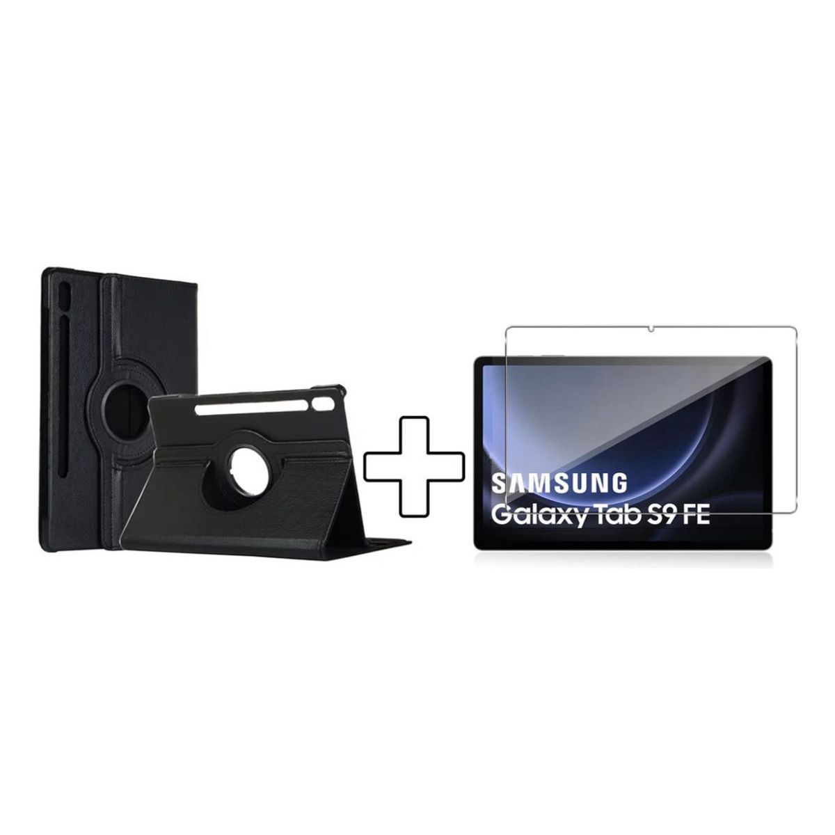GENERICO - Carcasa Giratoria + Lamina Para Samsung S9 Fe 10.9 Pulgadas