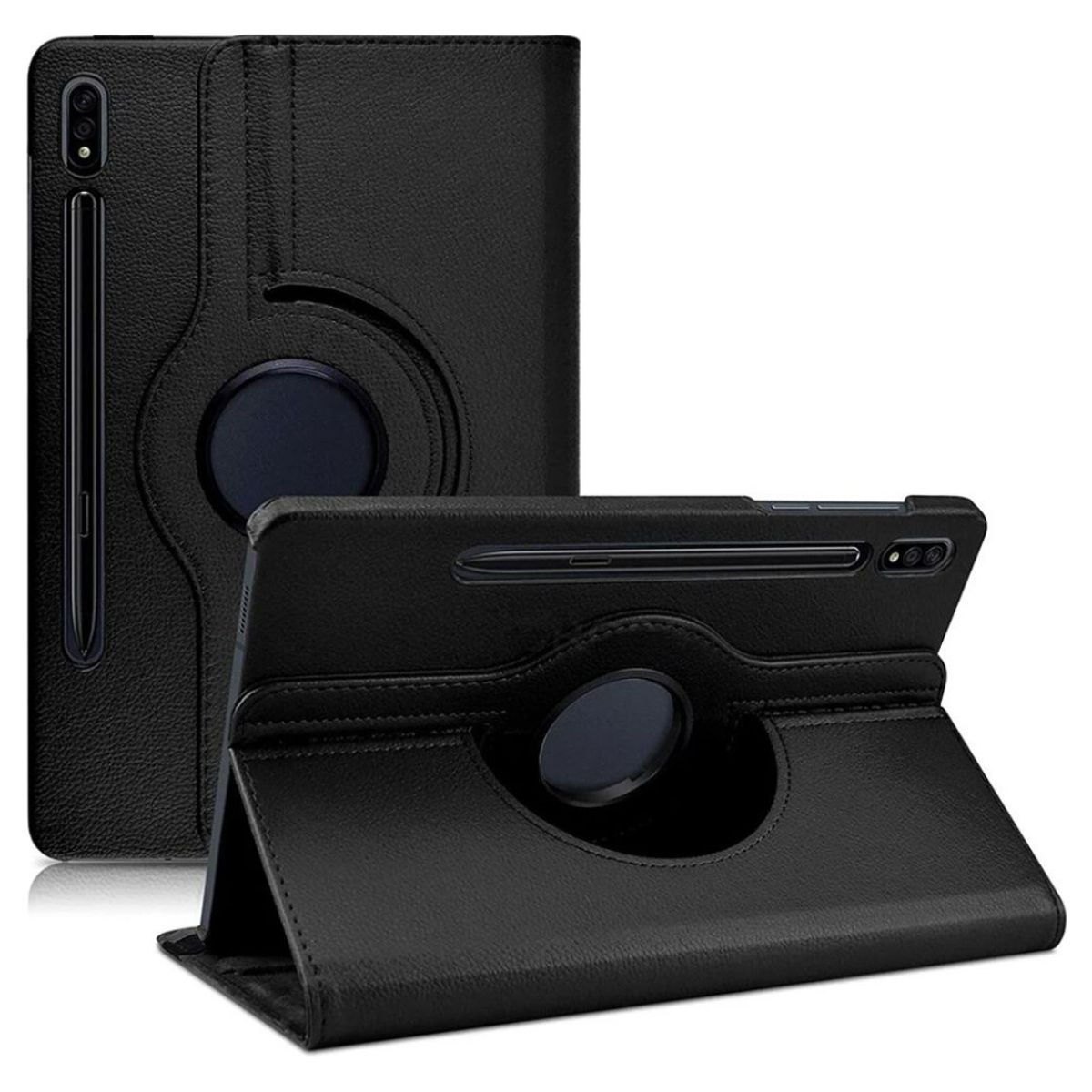 GENERICO - Carcasa Giratoria + Lamina Para Samsung S9 Fe 10.9 Pulgadas