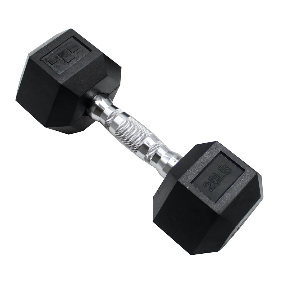 PAGANOOM - Mancuerna Pesa Fitness y Entrenamiento Pesa Hexagonal 25 LB
