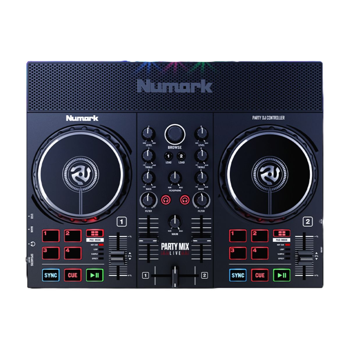 NUMARK - Controlador Dj Party Mix Live Numark