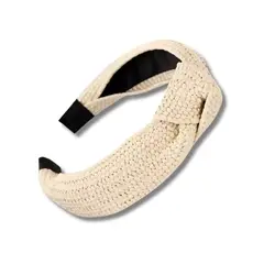 COLETTE - Cintillo Diadema Nudo Estilo Rafia Colores Varios