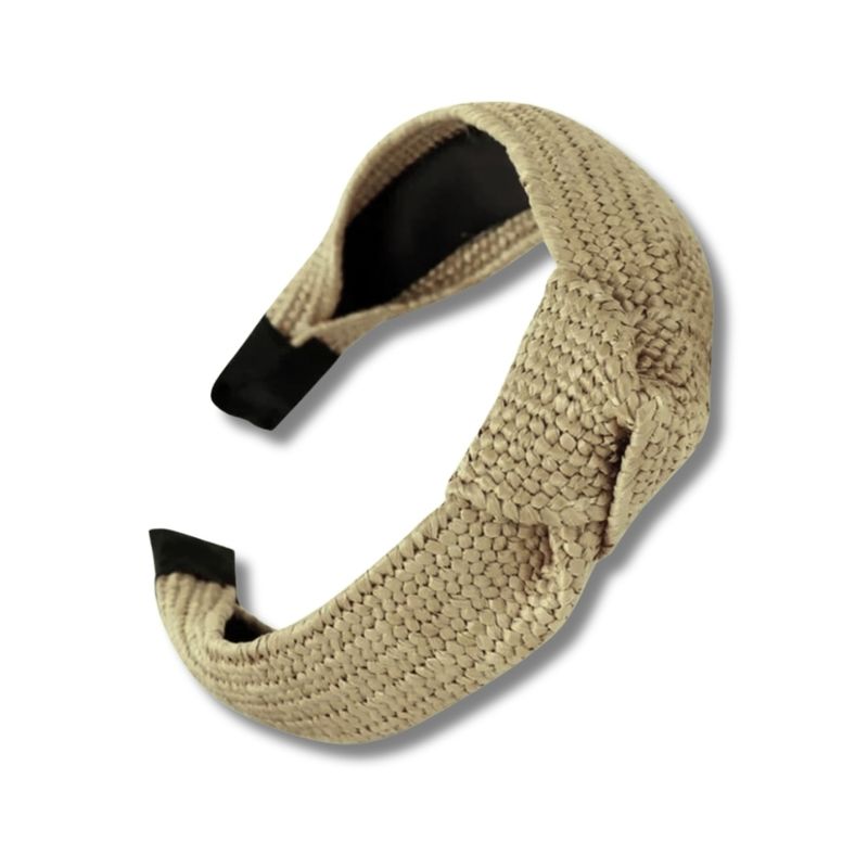 COLETTE - Cintillo Diadema Nudo Estilo Rafia Colores Varios