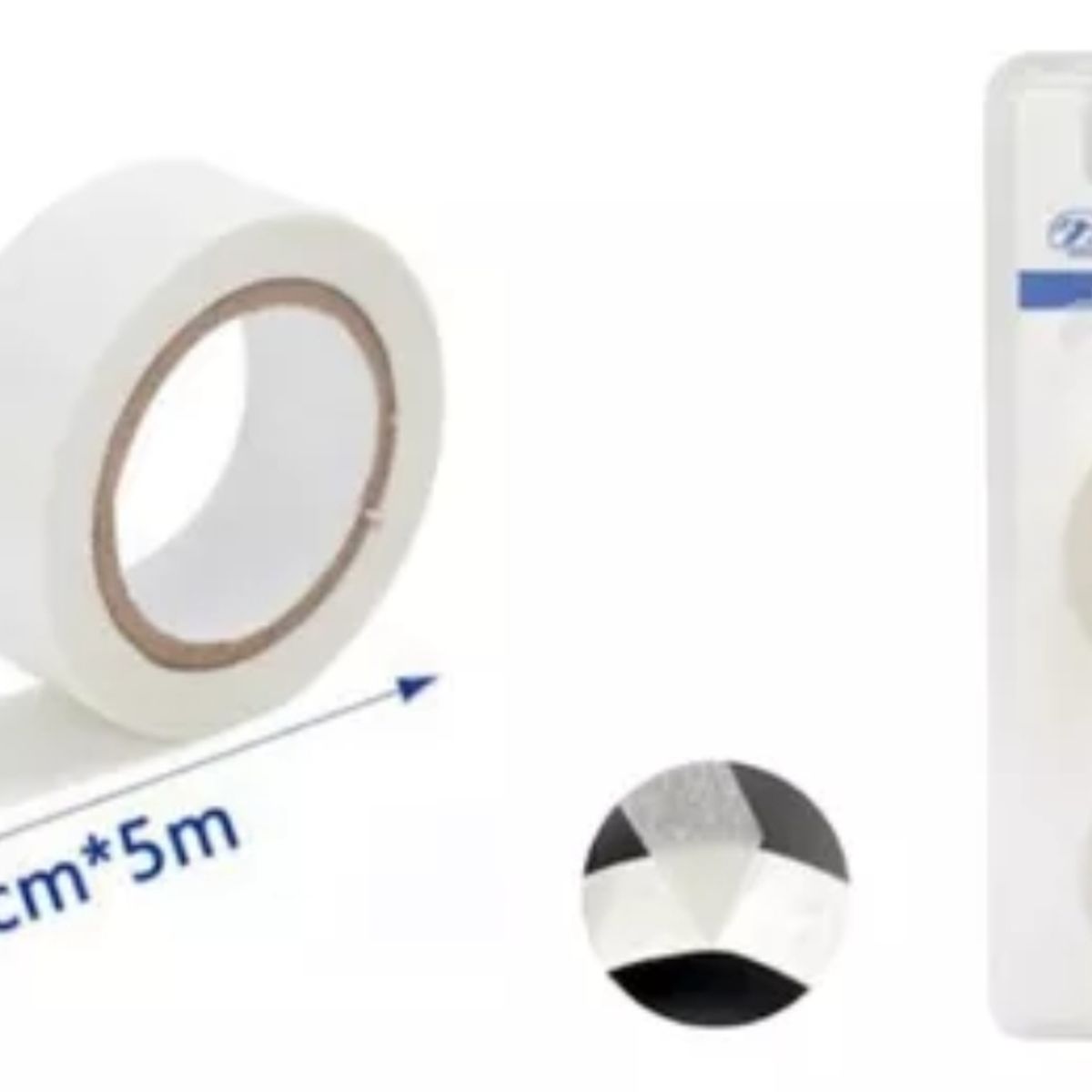 OEM - Set 4 Cinta Doble Contacto Blanco