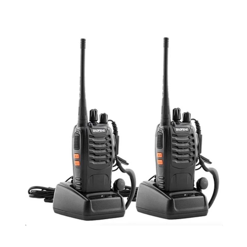 GENERICO - Pack x2 Radio Baofeng Walkie Talkie 8888s