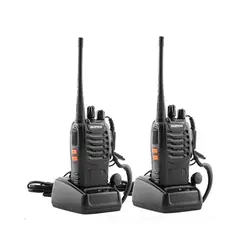 GENERICO - Pack x2 Radio Baofeng Walkie Talkie 8888s