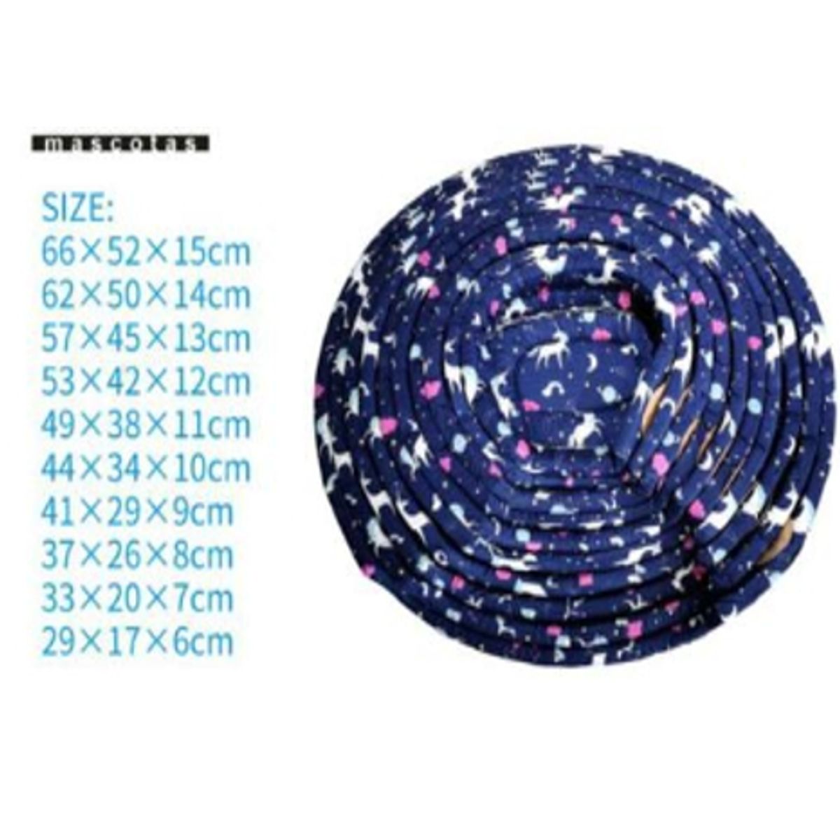 GENERICO - Colchoneta Cama Para Mascotas Diseño Unicornio