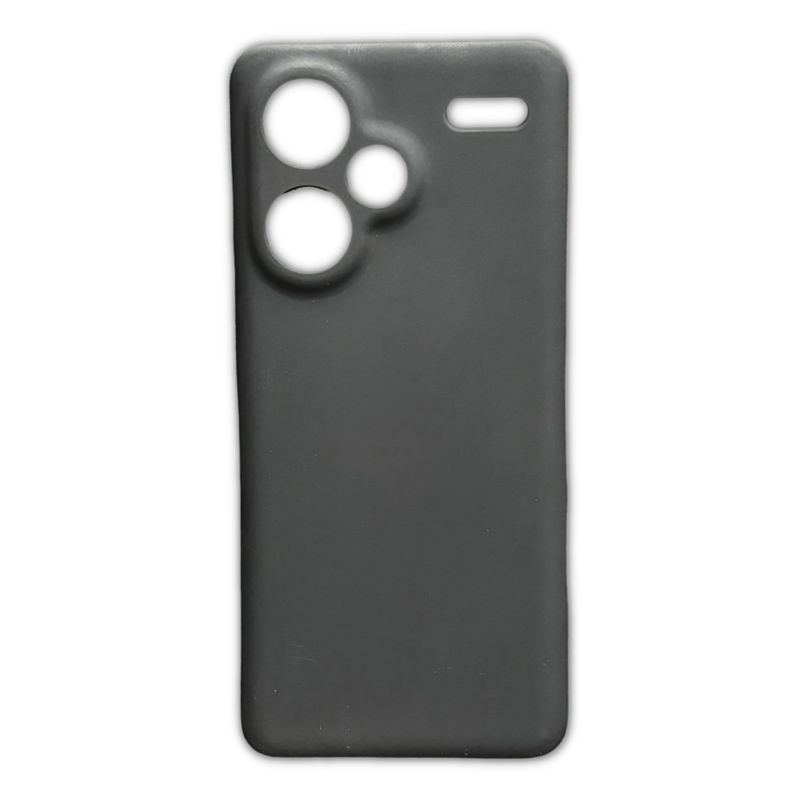 GENERICO - Carcasa Funda Color Para Xiaomi Redmi Note 13 Pro+ plus - Negro